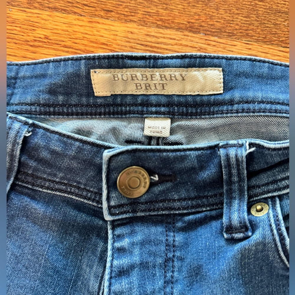 Burberry skinny jeans